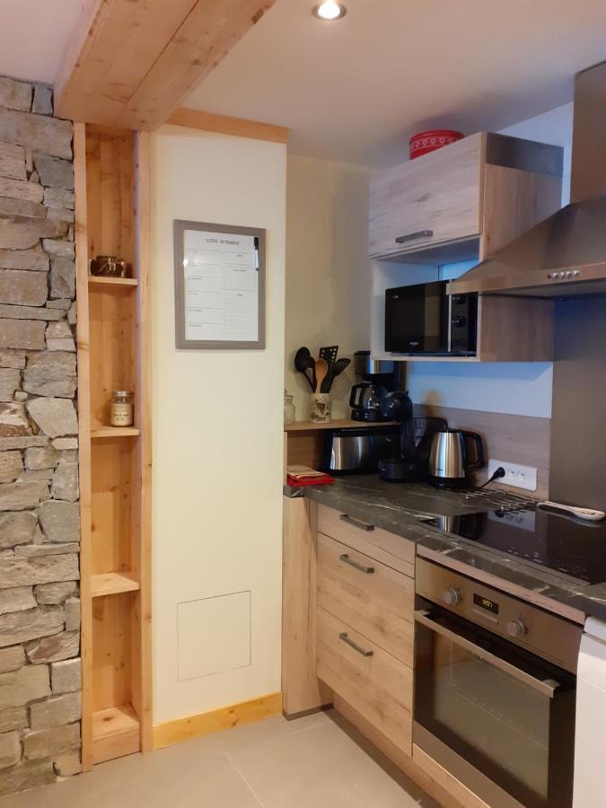 Appartement Chaleureux Avec Wifi De 10 Personnes A Val-Cenis ล็องส์เลอบูร์-มง-เซอนี ภายนอก รูปภาพ